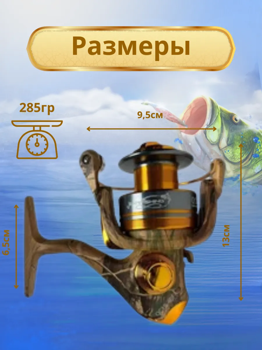 Катушка для спиннинга и удочки QC 5000F